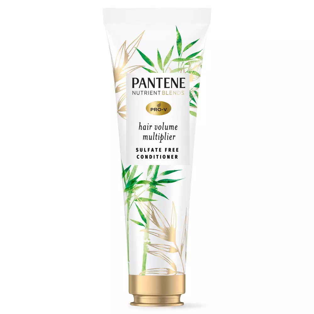 Pantene Nutrient Blends Hair Volume Multiplier Conditioner with Bamboo