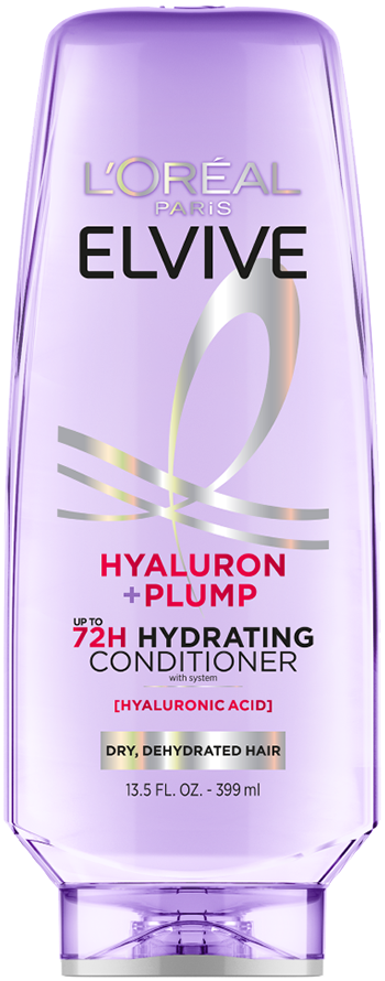 L’Oréal Paris Elvive Hyaluron + Plump Hydrating Conditioner with Hyaluronic Acid for Dry Hair