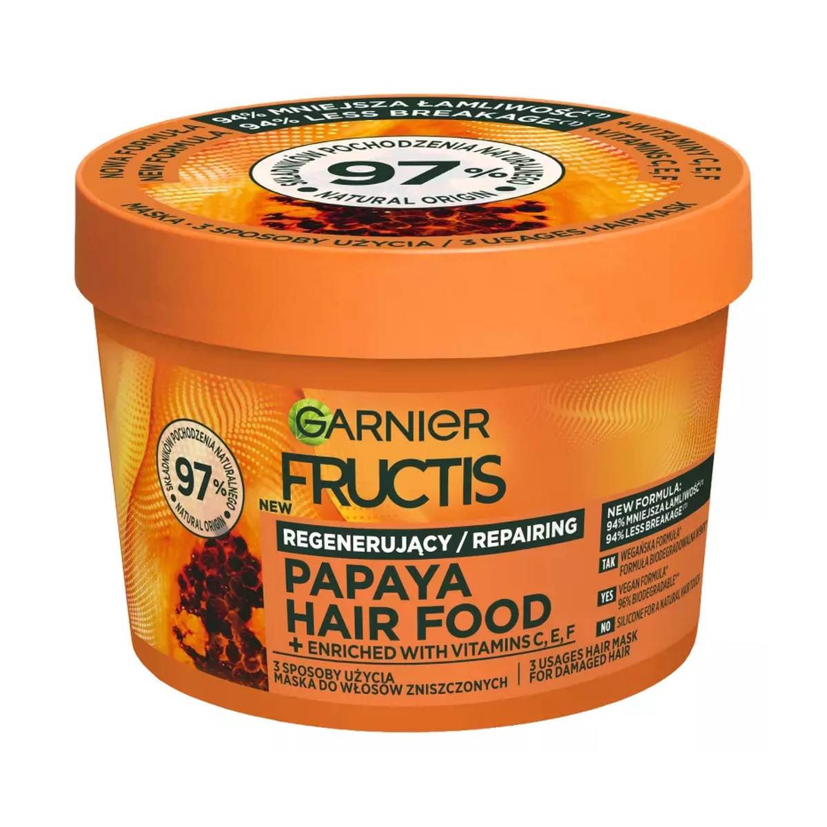 Fructis Papaya Hair Food 3-in-1 Mask