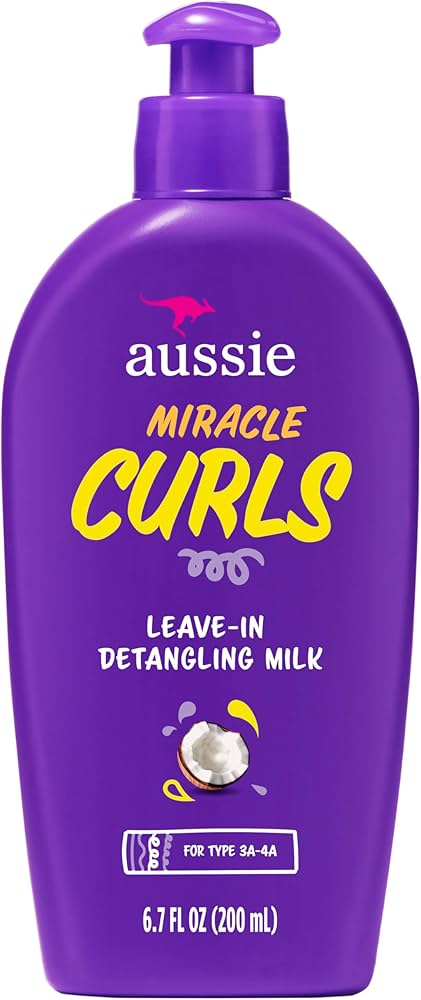 Aussie Miracle Curls Leave-In Detangling Milk