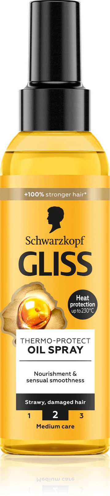 Schwarzkopf Gliss Oil Nutritive Heat Protection Oil Spray