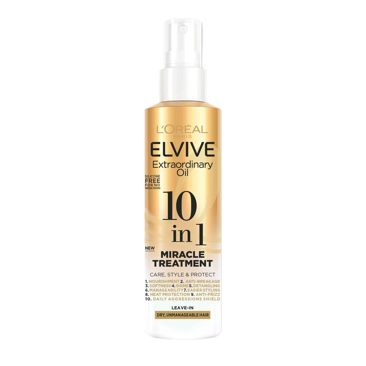 L’Oréal Paris Elvive Extraordinary Oil 10 in 1 Miracle Treatment Leave-In Spray