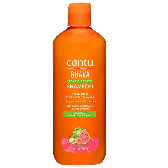 Cantu Guava & Ginger Anti-Dandruff Shampoo / Guava Scalp Relief Shampoo