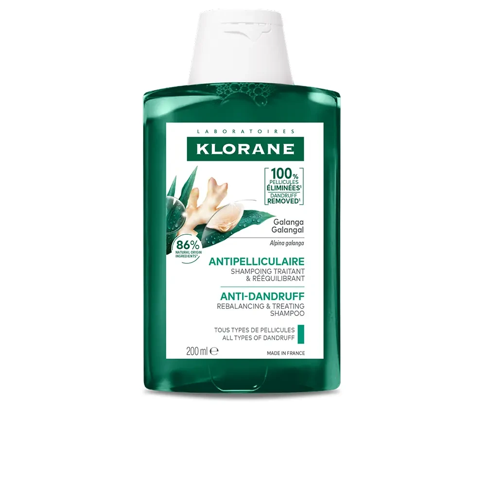 Klorane Anti-Loose Dandruff Rebalancing & Neutralizing Shampoo with Galangal