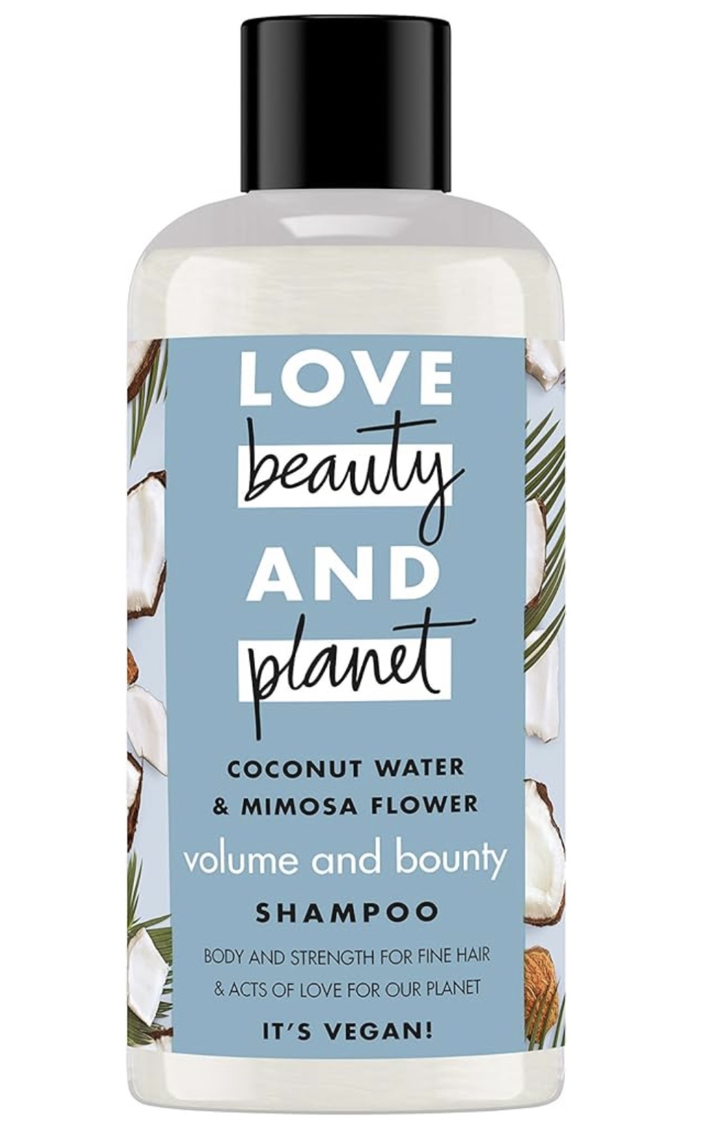 Love Beauty and Planet Coconut Water & Mimosa Flower Shampoo