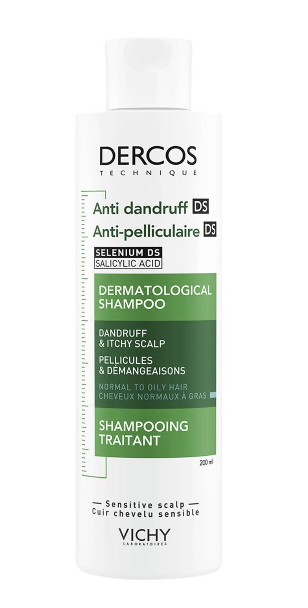 Vichy Dercos Anti-Dandruff Shampoo for Normal to Oily Hair